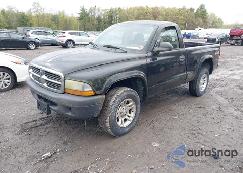 2004 Dodge Dakota from USA, damaged, VIN 1D7GG16K44S588932